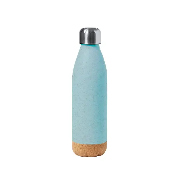 Trinkflasche Stroud - blau, Farbe: blau, Verpackung: Kraft Box mit Design personalisierte Geschenke 