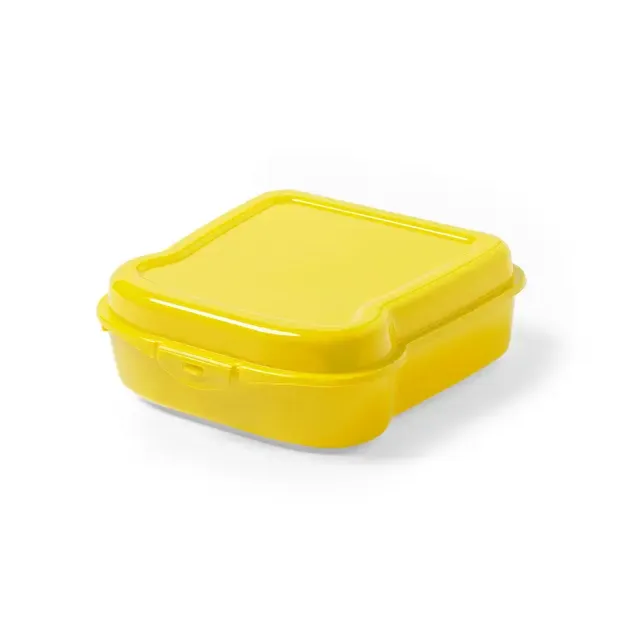 Sandwich Lunch Box Noix - gelb, Farbe: gelb personalisierte Geschenke 