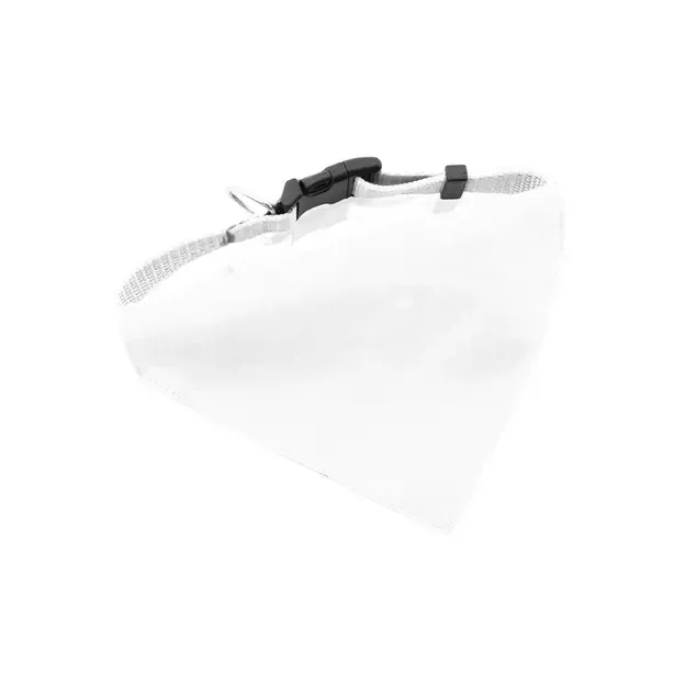 Halstuch Hundehalsband Roco - weiß, Farbe: weiß personalisierte Geschenke 