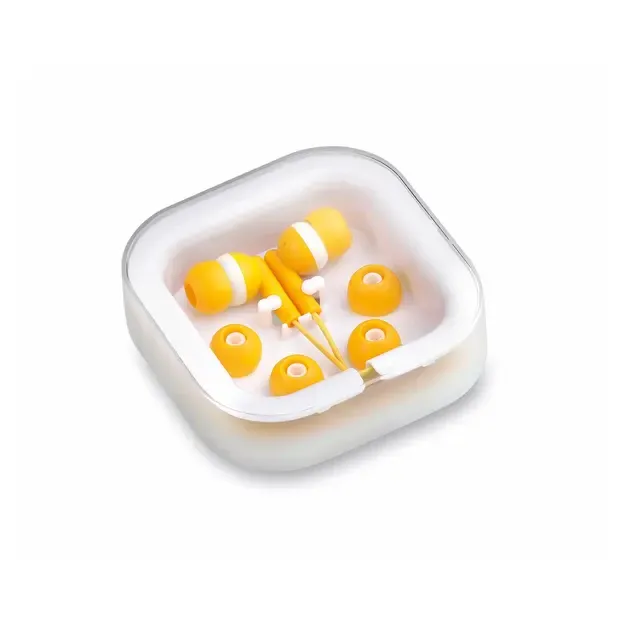 Kopfhörer Cort - gelb, Farbe: gelb personalisierte Geschenke 