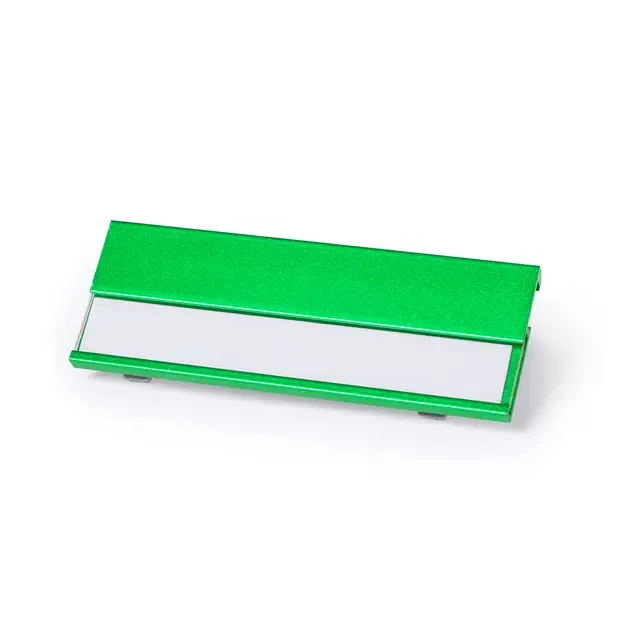 Namensschild Bindel