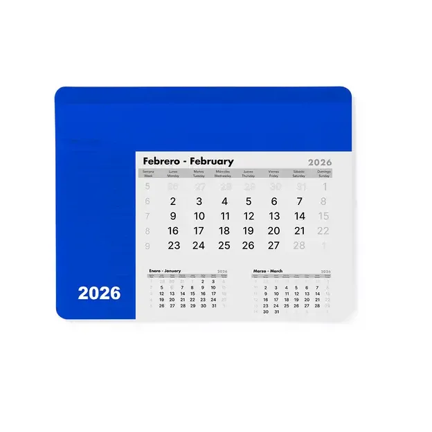 Mouse pad Kalender Rendux