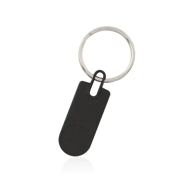 Schlüsselanhänger Harper - schwarz, Farbe: schwarz personalisierte Geschenke 