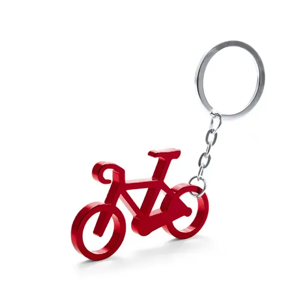 Schlüsselanhänger Ciclex - rot, Farbe: rot personalisierte Geschenke 