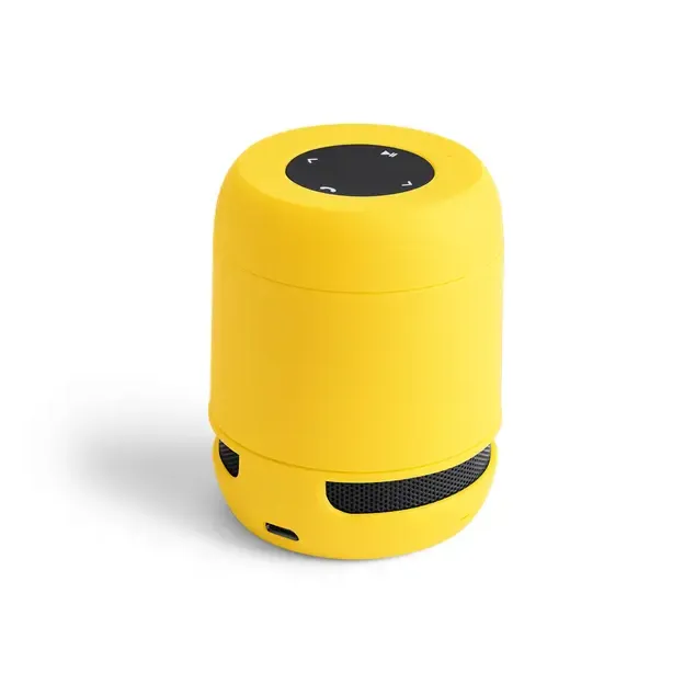Lautsprecher Braiss - gelb, Farbe: gelb personalisierte Geschenke 