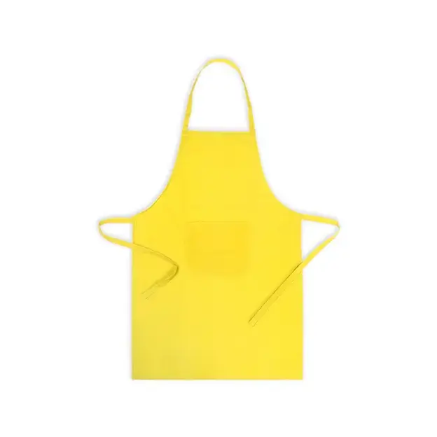 Schürze Xigor - gelb, Farbe: gelb personalisierte Geschenke 
