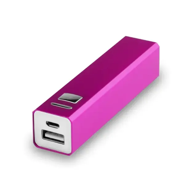 Power Bank Thazer - rosa, Farbe: rosa personalisierte Geschenke 