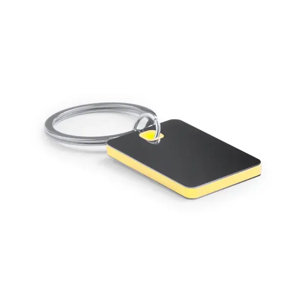 Schlüsselanhänger Persal - gelb, Farbe: gelb personalisierte Geschenke 