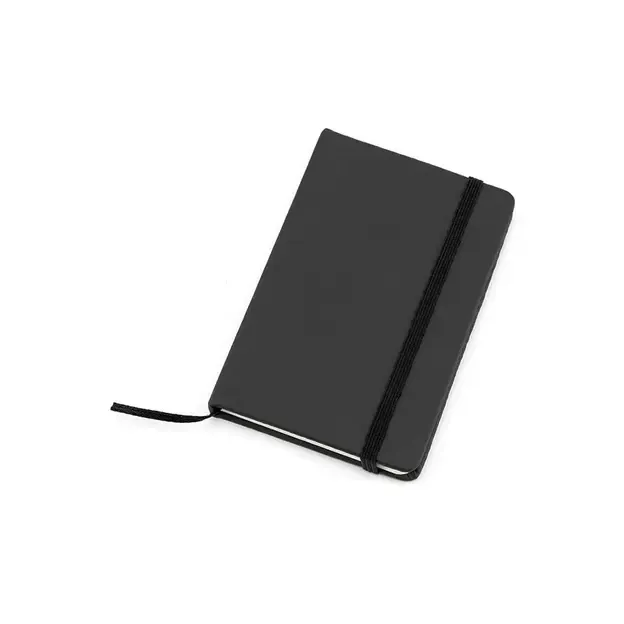 Notizblock Kinelin - schwarz, Farbe: schwarz personalisierte Geschenke 