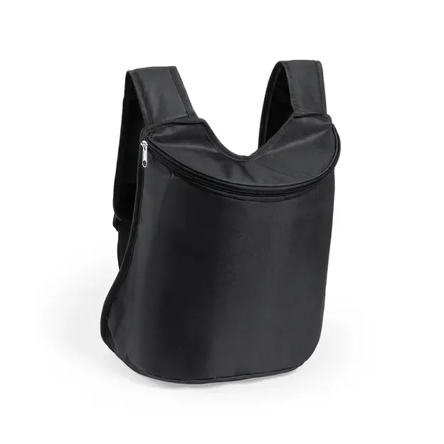 Kühltasche Rucksack Polys - schwarz, Farbe: schwarz personalisierte Geschenke 