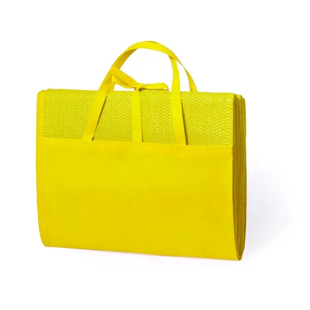 Strandmatte Kassia - gelb, Farbe: gelb personalisierte Geschenke 
