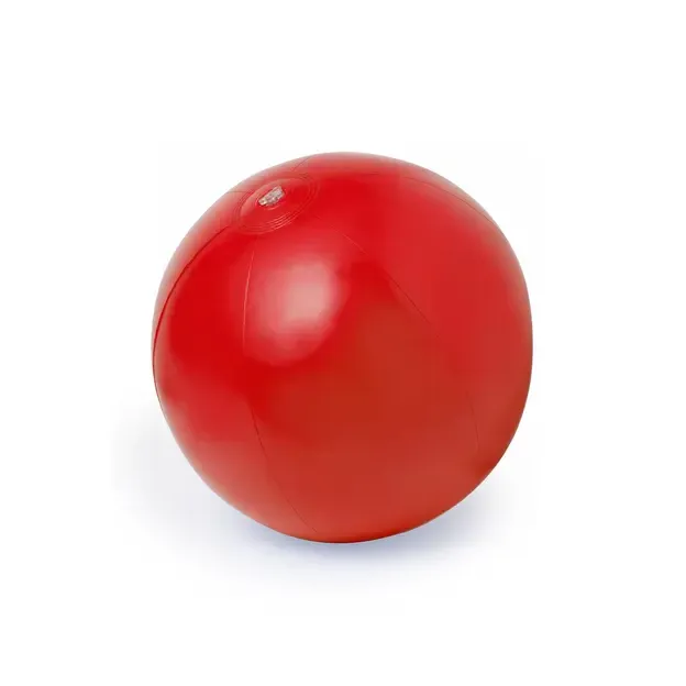Strandball Portobello - rot, Farbe: rot personalisierte Geschenke 