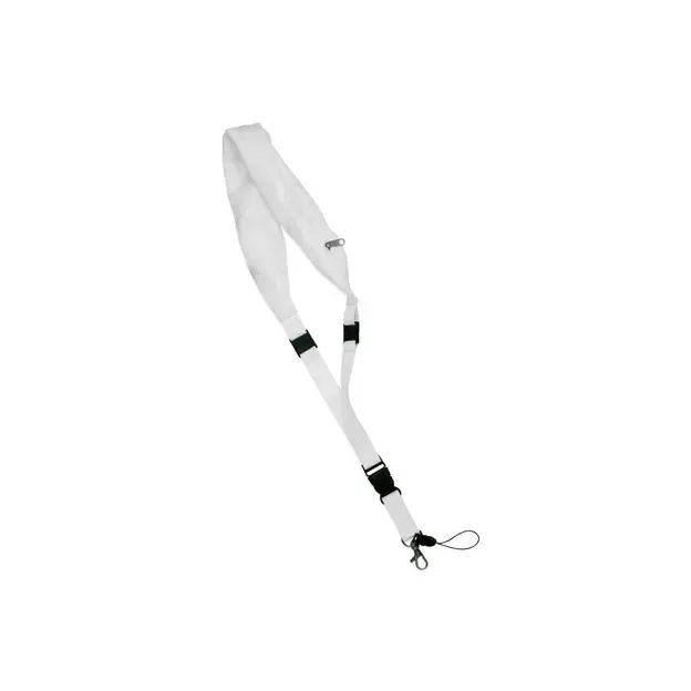 Schlüsselband Bob - weiß, Farbe: weiß personalisierte Geschenke 