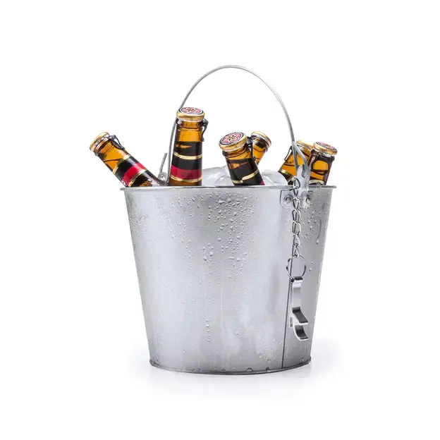 Eimer Blake - silber, Farbe: silber personalisierte Geschenke 