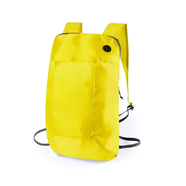 Faltbar Rucksack Signal - gelb, Farbe: gelb personalisierte Geschenke 