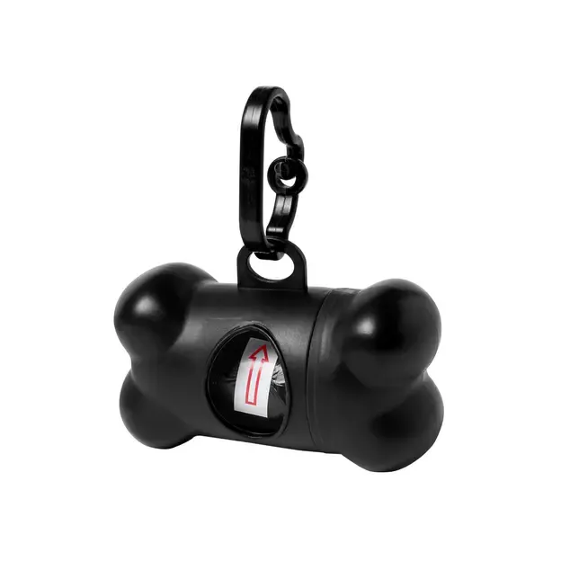 Müllbeutelspender Rucin - schwarz, Farbe: schwarz personalisierte Geschenke 