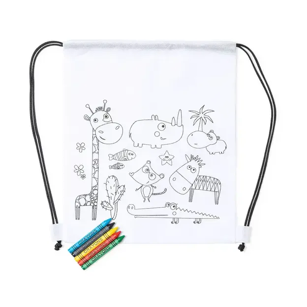 Rucksack Wizzy - weiß, Farbe: weiß personalisierte Geschenke 