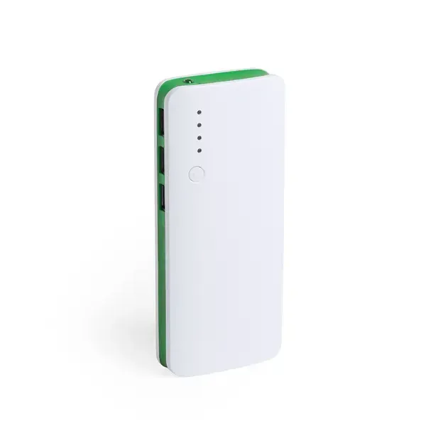 Power Bank Kaprin - grün, Farbe: grün personalisierte Geschenke 