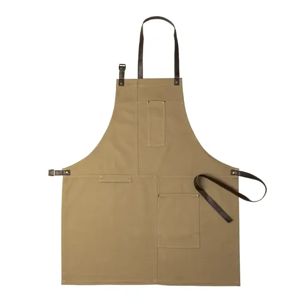 Schürze Vurcex - kaki, Farbe: kaki personalisierte Geschenke 