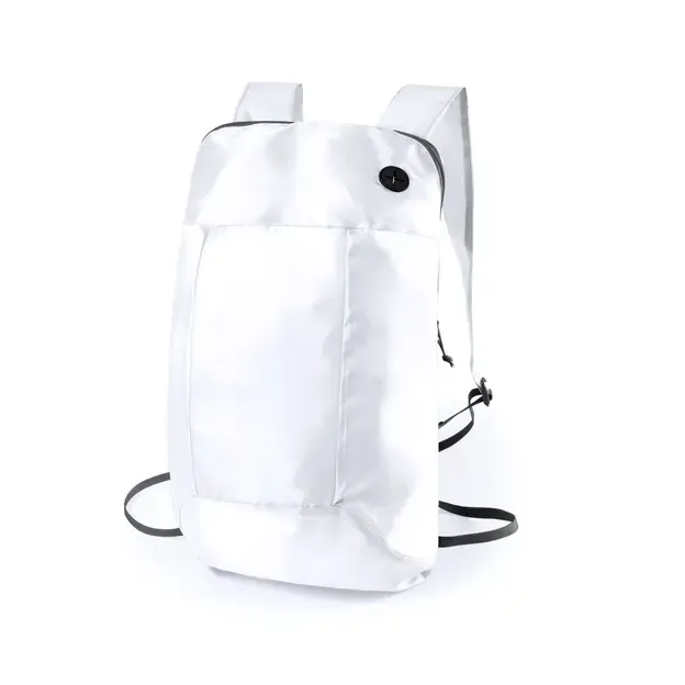 Faltbar Rucksack Signal - weiß, Farbe: weiß personalisierte Geschenke 