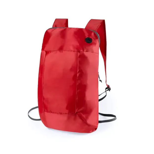 Faltbar Rucksack Signal - rot, Farbe: rot personalisierte Geschenke 
