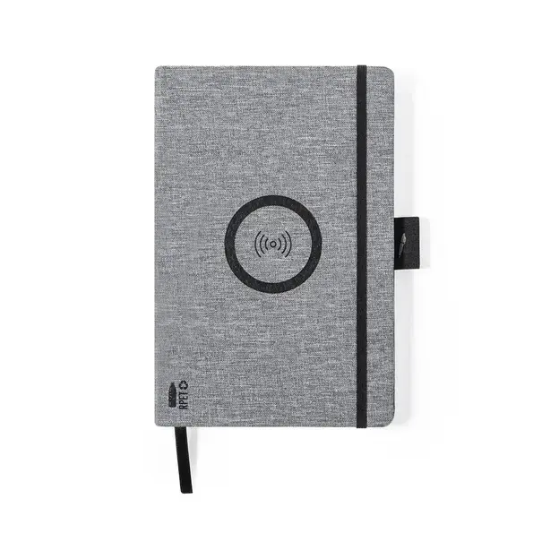 Ladegerät Notizblock Bein - grau, Farbe: grau personalisierte Geschenke , 2 image