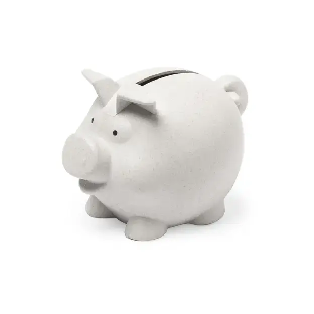 Sparschwein Darfil - naturfarben, Farbe: naturfarben personalisierte Geschenke 