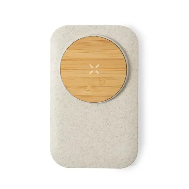 Ladegerät Claudix - naturfarben, Farbe: naturfarben personalisierte Geschenke 