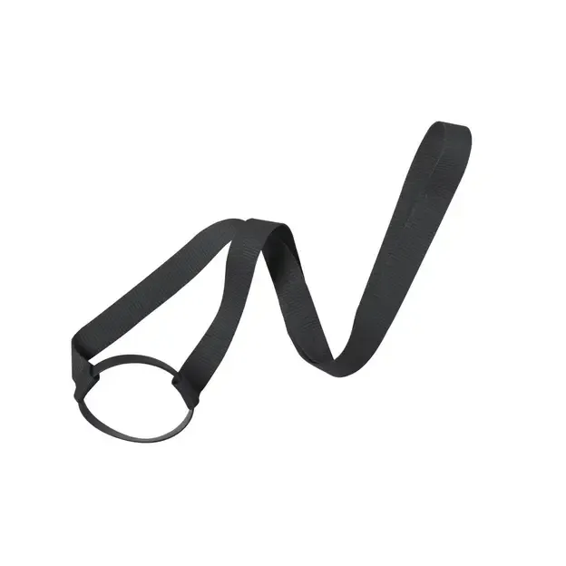 Schlüsselband Getränkehalter Frinly - schwarz, Farbe: schwarz personalisierte Geschenke 