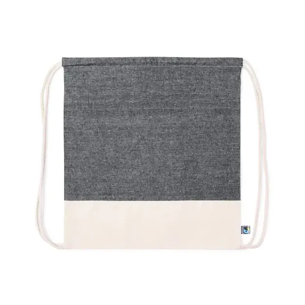 Rucksack Ferdin Fairtrade - schwarz, Farbe: schwarz personalisierte Geschenke 