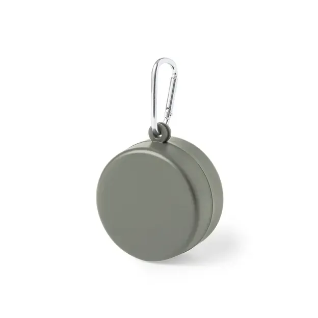 Faltbarer Trinkbecher Jado - grau, Farbe: grau personalisierte Geschenke 