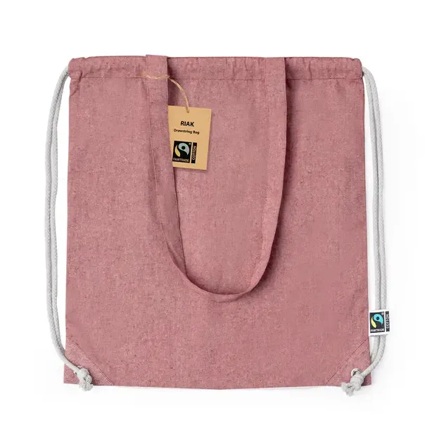 Rucksack Tasche Riak Fairtrade - rot