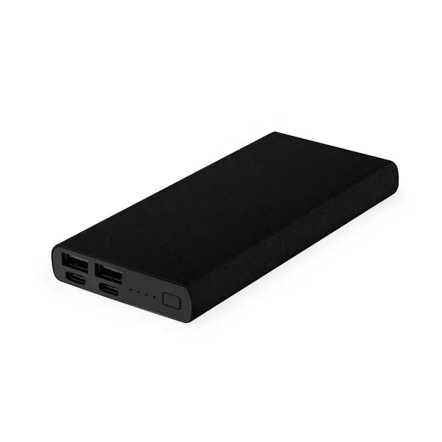 Power Bank Tornad - schwarz, Farbe: schwarz personalisierte Geschenke 