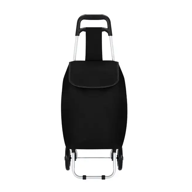 Einkaufstrolley Max - schwarz, Farbe: schwarz personalisierte Geschenke , 6 image