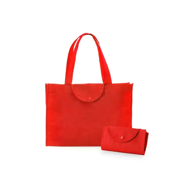 Faltbare Tasche Austen - rot, Farbe: rot personalisierte Geschenke , 9 image