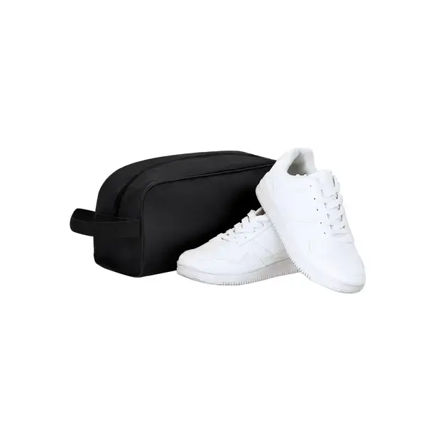 Schuhtasche Pirlo - schwarz, Farbe: schwarz personalisierte Geschenke , 7 image