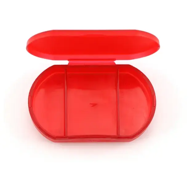 Pillendose Trizone - transparent, Farbe: transparent personalisierte Geschenke , 8 image