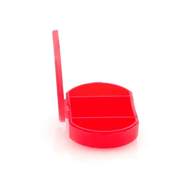 Pillendose Trizone - rot, Farbe: rot personalisierte Geschenke , 12 image