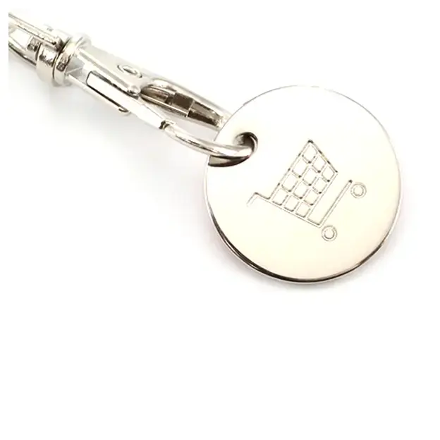 Schlüsselanhänger EK-Chip Euromarket - grün, Farbe: grün personalisierte Geschenke , 9 image