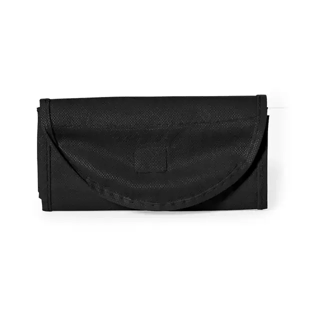 Faltbare Tasche Konsum - schwarz, Farbe: schwarz personalisierte Geschenke , 6 image