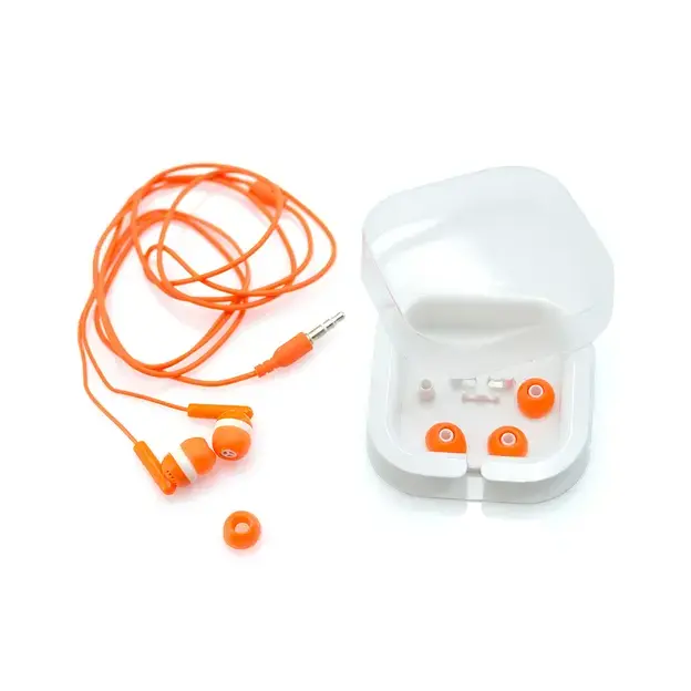 Kopfhörer Cort - orange, Farbe: orange personalisierte Geschenke , 5 image