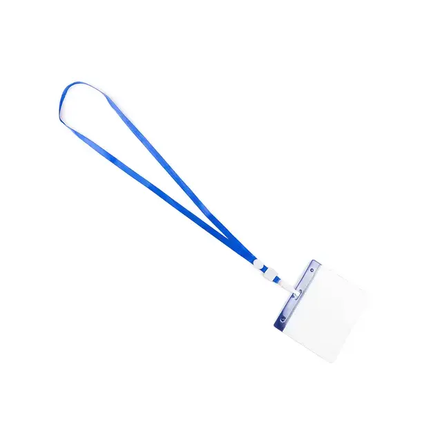 Namensschild Schlüsselband Maes - blau, Farbe: blau personalisierte Geschenke , 7 image