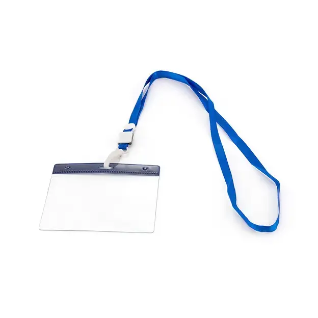 Namensschild Schlüsselband Maes - blau, Farbe: blau personalisierte Geschenke , 8 image