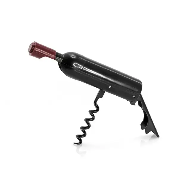 Korkenzieher Nolix - schwarz, Farbe: schwarz personalisierte Geschenke , 17 image