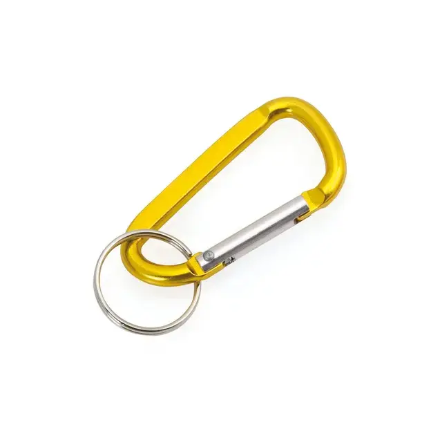 Karabiner Zoko - gelb, Farbe: gelb personalisierte Geschenke , 4 image