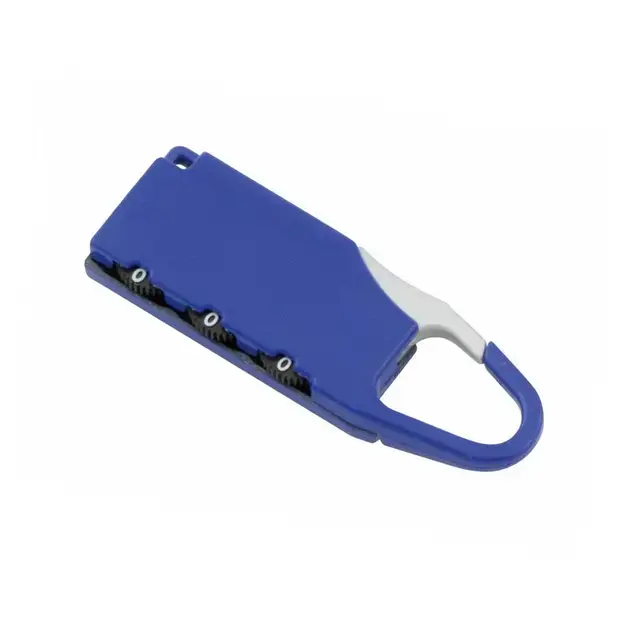 Kofferschloss Zanex - blau, Farbe: blau personalisierte Geschenke , 3 image