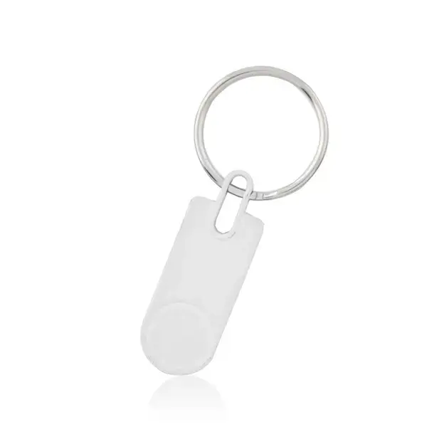 Schlüsselanhänger Harper - weiß, Farbe: weiß personalisierte Geschenke , 13 image