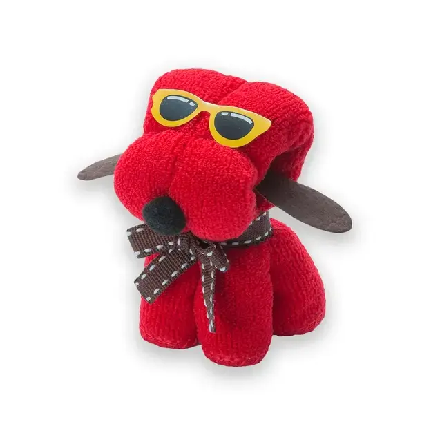 Saugfähiges Handtuch Rustuff - rot, Farbe: rot personalisierte Geschenke , 13 image