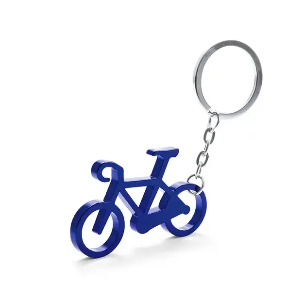 Schlüsselanhänger Ciclex - blau, Farbe: blau personalisierte Geschenke , 4 image