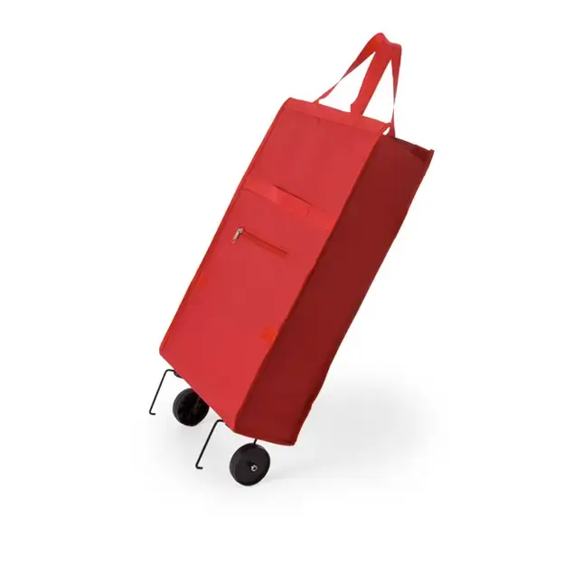 Einkaufstrolley Fasty - rot, Farbe: rot personalisierte Geschenke , 6 image